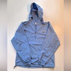 Champion UNC Chapel Hill Quarterzip Windbreaker Pullover (M)